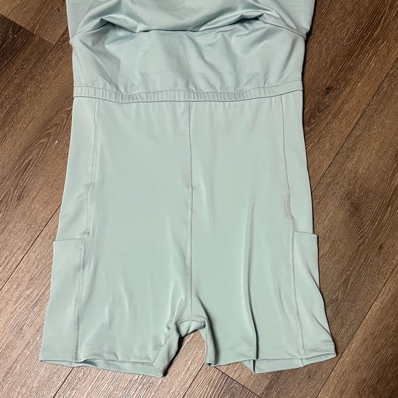 Beyond Yoga Spacedye Essence Dress Minty Slate Heather - Picture 12 of 15